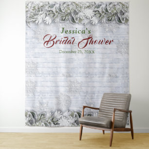 Tenture Fond de décor pour photobooth de mariage à feuilla