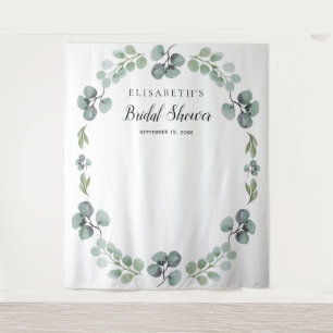 Tenture Fond de décor pour photobooth de shower de mariage