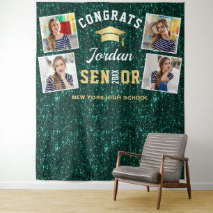 Tenture Fond de décor pour photomaton de remise de diplôme