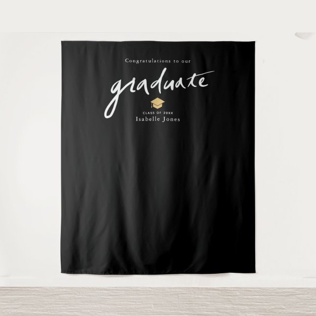 Tenture Fond de décor prop manuscrit blanc pour la remise  (Devant)