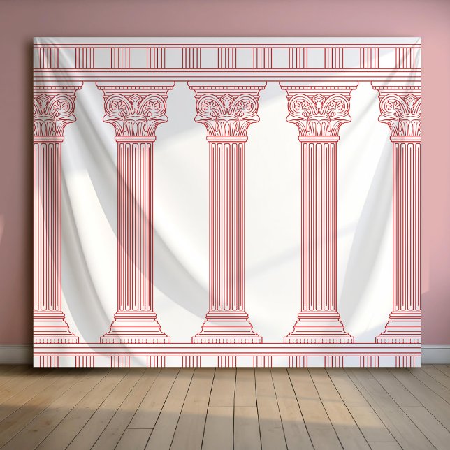 Tenture Fond de décoration de colonne pour fête de déesse (Créateur téléchargé)
