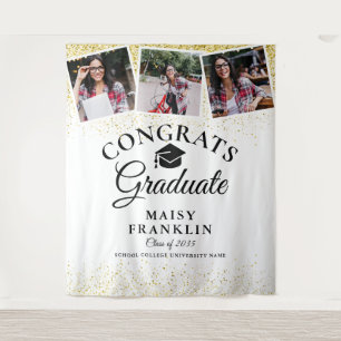 Tenture Fond de décoration de graduation moderne paillette
