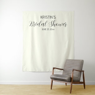 Tenture Fond de décoration de mariage couleur ivoire pour 