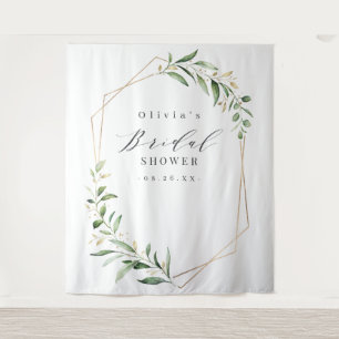 Tenture Fond de décoration de mariage géométrique avec ver