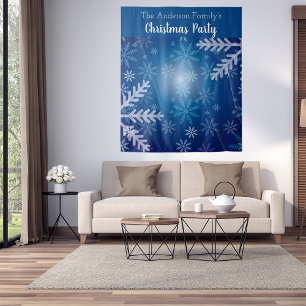Tenture Fond de décoration pour photo de fête de Noël à fl