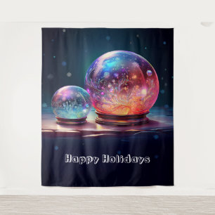 Tenture Fond de fête de Crystal Snowballs