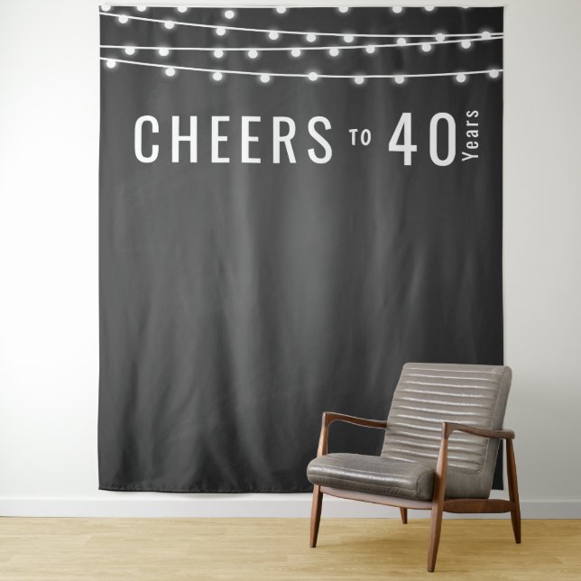 Tenture Fond de GRAND ANNIVERSAIRE, accessoire de photo, p (En situation)