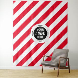 Tenture Fond de logo personnalisé Simple et moderne