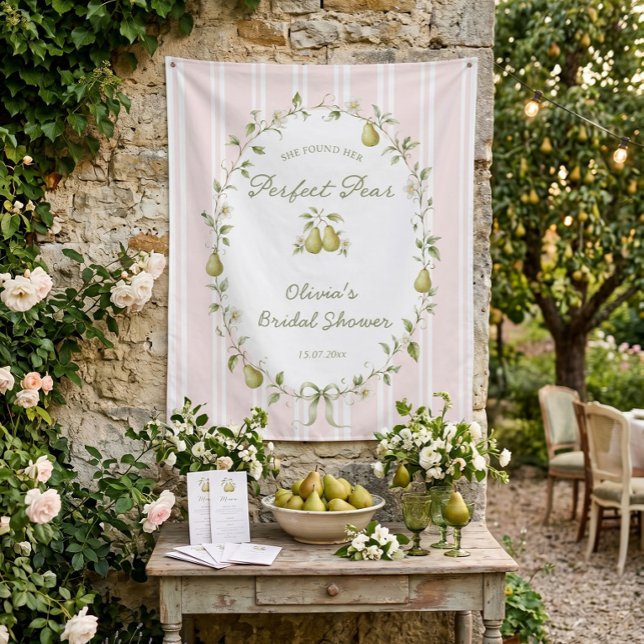 Tenture Fond de mariage parfait aux poires (Créateur téléchargé)
