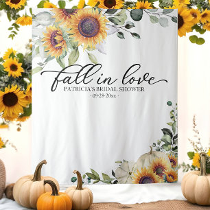 Tenture Fond de mariage tournesol Tombez amoureux