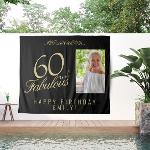 Tenture Fond de photo de 60 ans et fabuleux anniversaire n