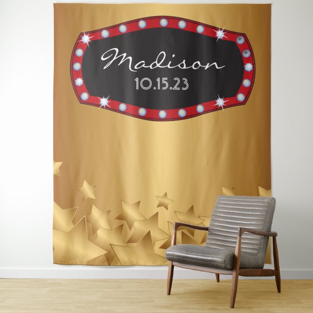 Tenture Fond de photo pour MARQUEE DE BROADWAY (En situation)