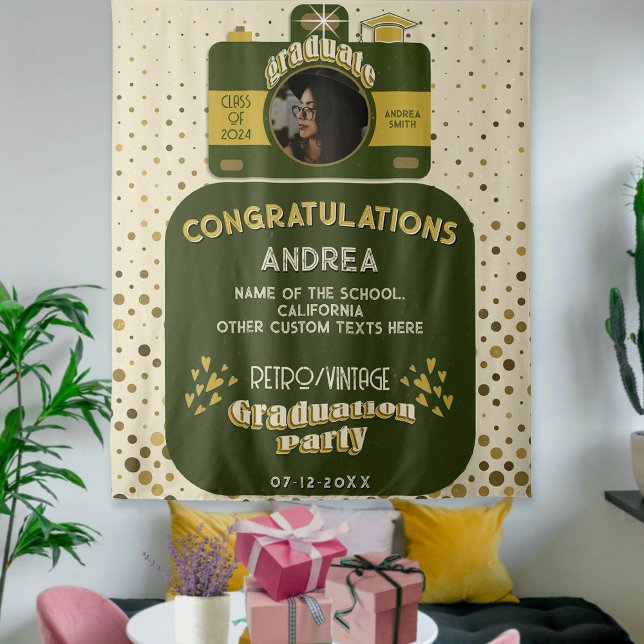 Tenture Fond de photographie de remise de diplômes avec de (Créateur téléchargé)