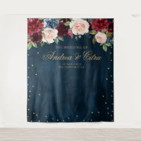 Fond de photographie pour mariage floral rose Bour