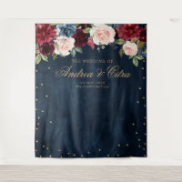 Fond de photographie pour mariage floral rose Bour