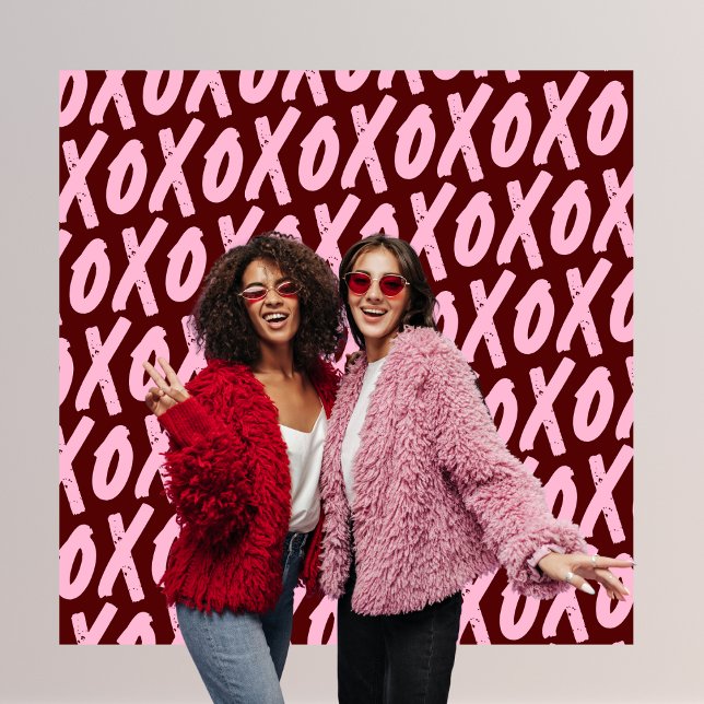 Tenture Fond de photomaton de jour de la Saint-Valentin ro (Créateur téléchargé)
