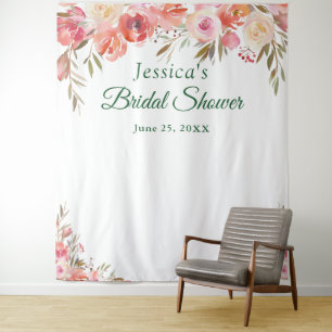 Tenture Fond de photomaton de mariage Sweet Blush