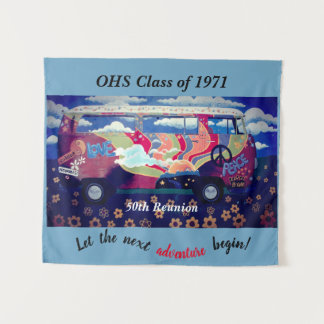 Tenture Fond de photomaton pour réunion de classe thème hi