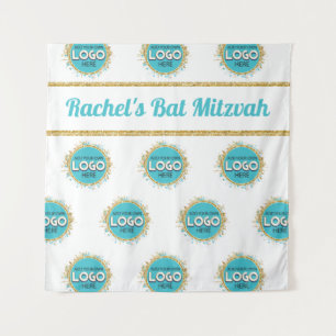 Tenture Fond de répétition de Bat Mitzvah Ajoutez votre lo