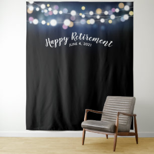 Tenture Fond de retraite, accessoire de photo, lumières pe