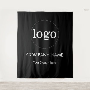 Tenture Fond de scène avec logo d'entreprise personnalisé 