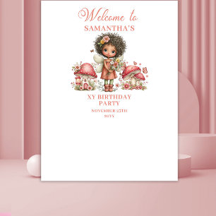 Tenture Fond de scène pour 4ème anniversaire de la mignonn