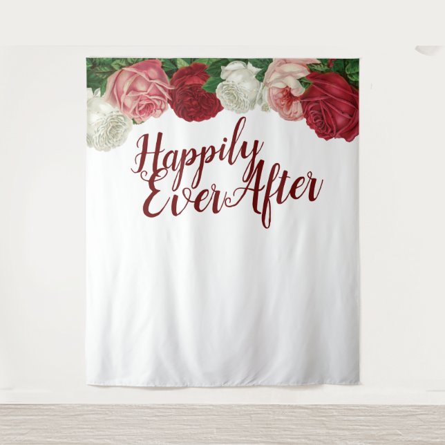 Tenture Fond de scène pour mariage et fête de rêve (Devant)