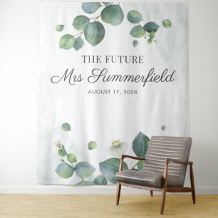 Tenture Fond de stand photo Future Mrs Eucalyptus