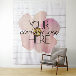 Tenture Fond de stand pour salon professionnel Logo de soc