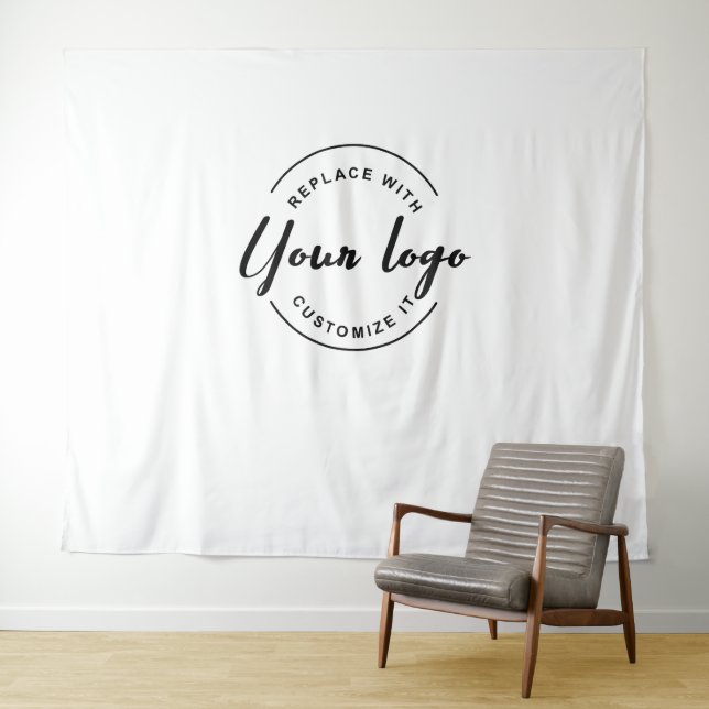 Tenture Fond de stand pour salon professionnel Logo person (En situation (horizontale))