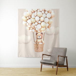Tenture Fond de toile de fond de douche virtuelle neutre a