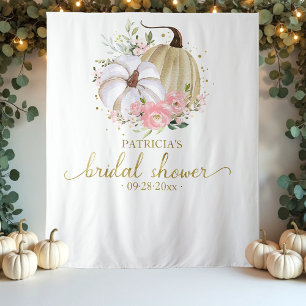 Tenture Fond de toile de fond de mariage automnal citrouil