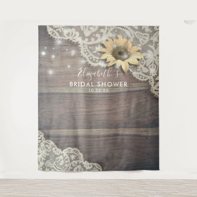 Tenture Fond de toile de fond de photo de mariage avec den (Devant)