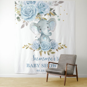 Tenture Fond de toile de fond élégant pour Baby Shower ave