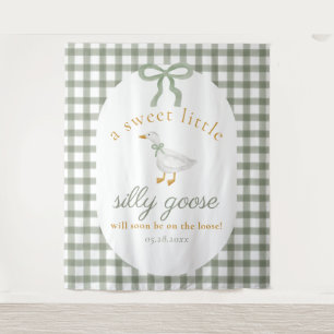 Tenture Fond de toile de fond pour Baby Shower avec un mot