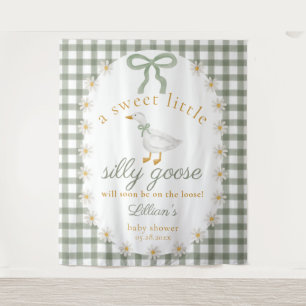 Tenture Fond de toile de fond pour Baby Shower avec un mot