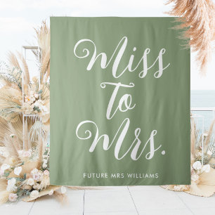 Tenture fond de toile de fond pour Baby Shower bohème mini