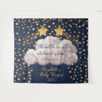 Fond de toile de fond pour Baby Shower jumeaux Sho