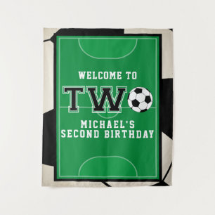 Tenture Fond de toile de fond pour deuxième anniversaire d