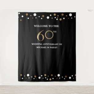 Tenture Fond de toile de fond pour les 60 ANS DE MARIAGE