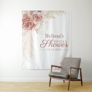 Tenture Fond de toile de mariage champêtre en herbe de Pam