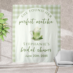Tenture Fond de toilette de mariage au matcha vert sauge p