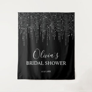 Tenture Fond de toilette de mariage - Nuit et lumières de 
