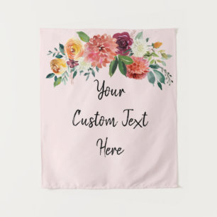 Tenture Fond mariage de automne, Réception Photo Booth