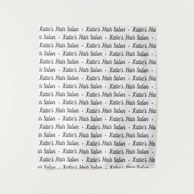 Tenture Fond personnalisé pour événements avec logo répéti (Devant)