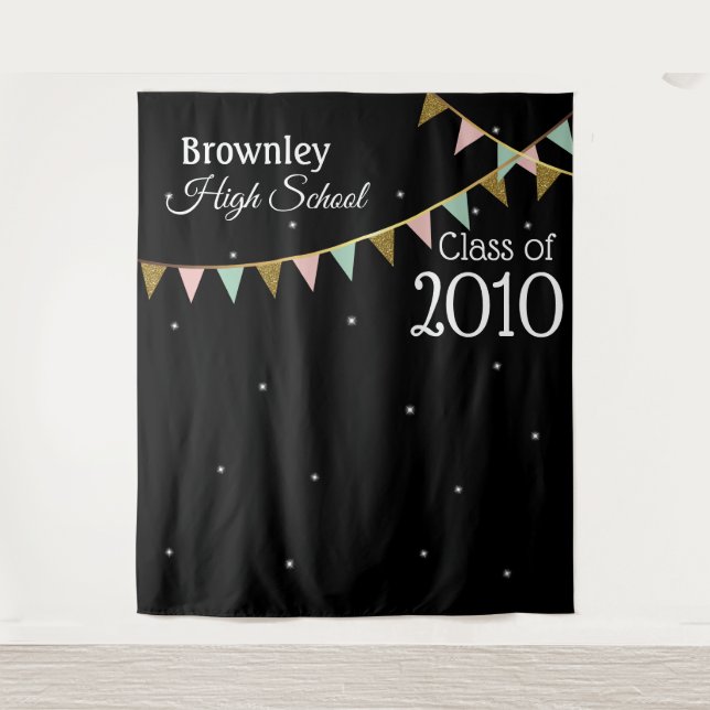 Tenture Fond photo de la réunion scolaire (Devant)