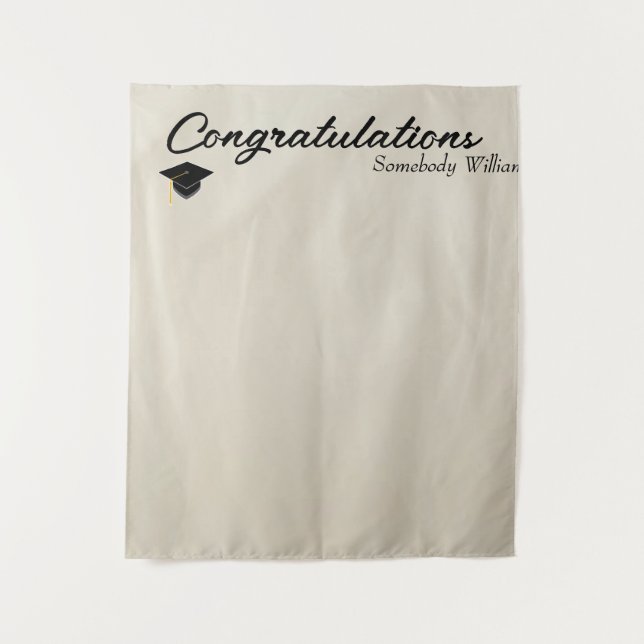 Tenture Fond photographique pour fête de fin d'études Déco (Devant)