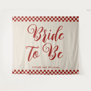 Tenture Fond pour la fête prénuptiale de la future mariée 