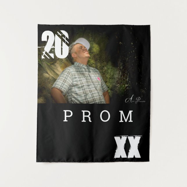 Tenture Fond pour photo de remise de diplômes de promo (Devant)