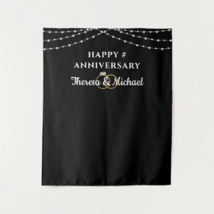 Tenture Fond pour photo élégant pour anniversaire noir